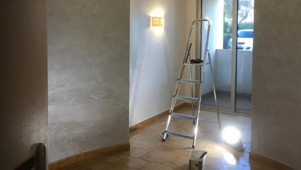 Photo d'un chantier du client